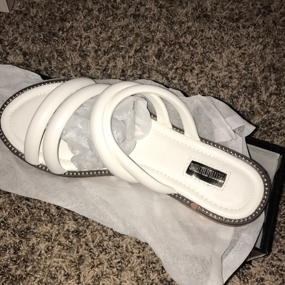 Mule white Sandals